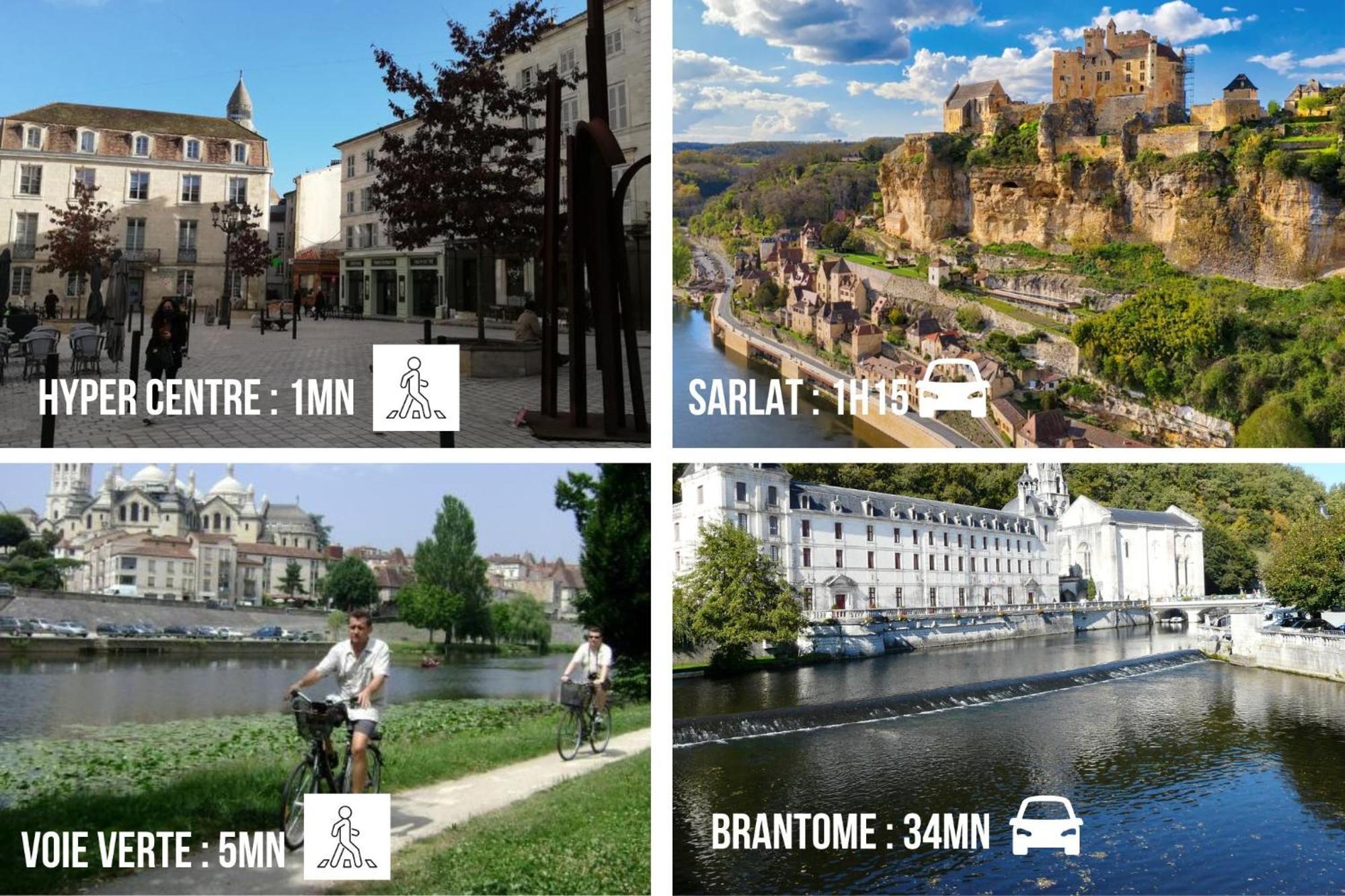 Le Clos Chassaing N5-Wifi-Centre Ville-Climatisation Périgueux Eksteriør billede
